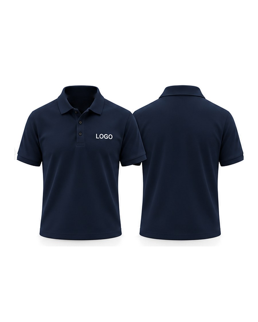 Klasik kurumsal polo, lacivert