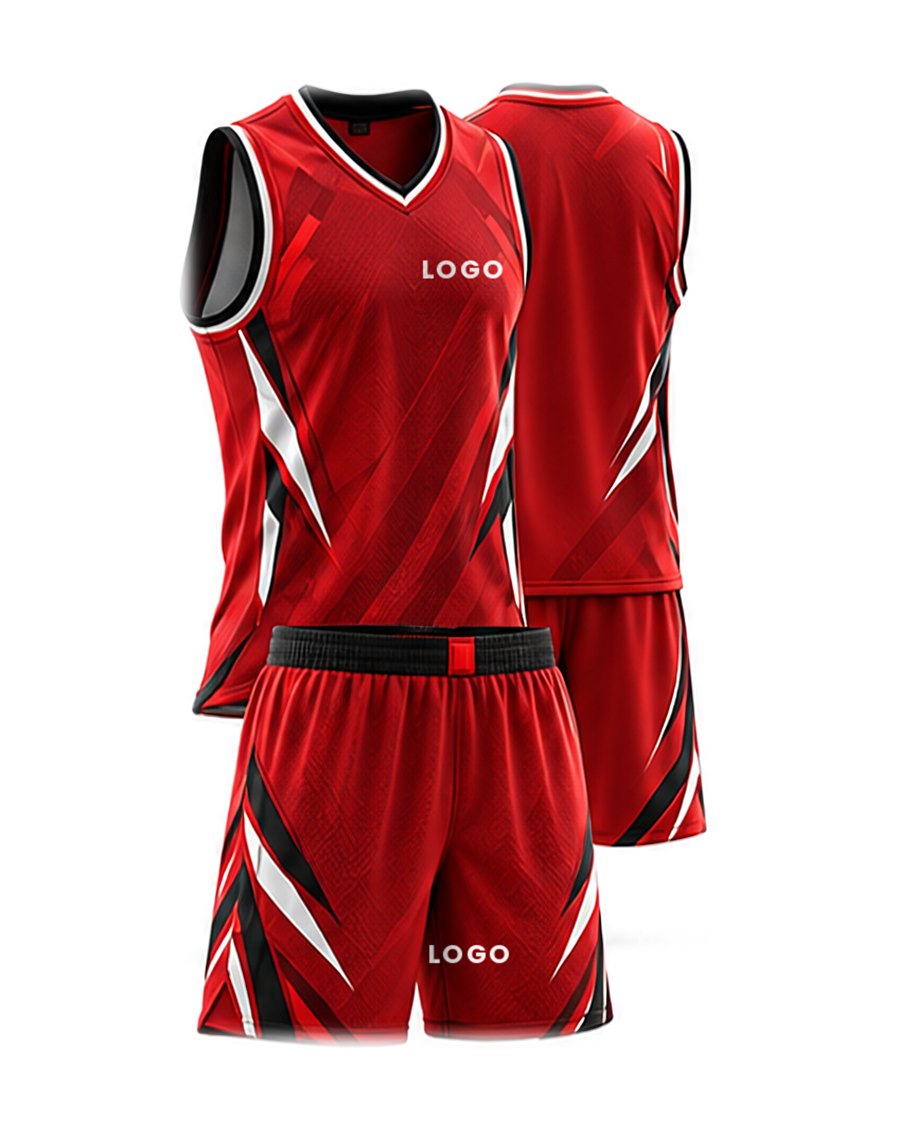 Basketbol forması, kırmızı