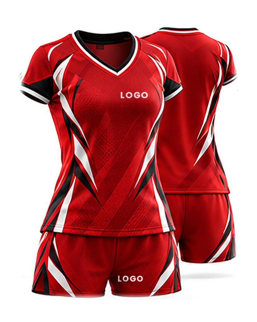 Voleybol forması, kırmızı